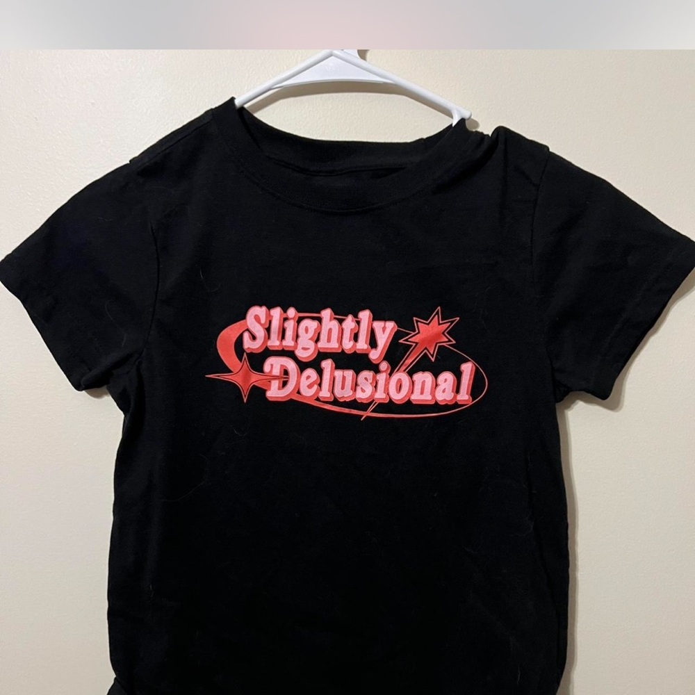 Chemistry Black and Red Baby Tee